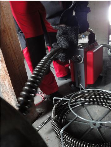 Spirale, Rohrreinigung