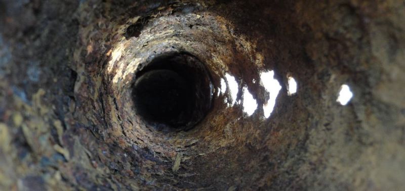 Korrosion Abwasserrohr